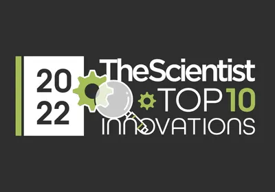 Logo for The Scientist's 2022 Top 10 Innovations